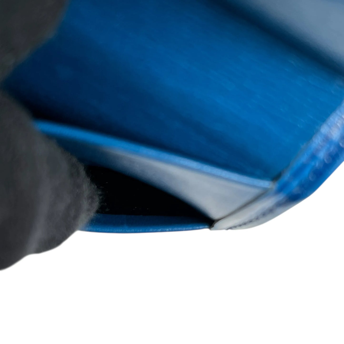 Louis Vuitton エピ レザー ポルトフォイユ カードケース - ブルー