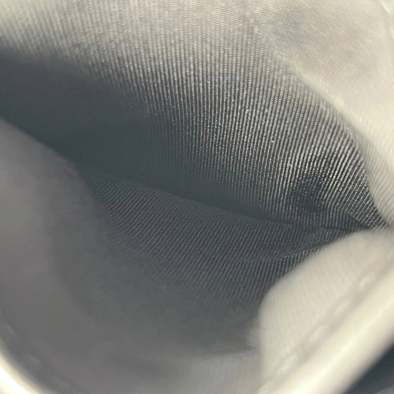 Dior Saddle Oblique Jacquard Calfskin Compact Wallet - Black 