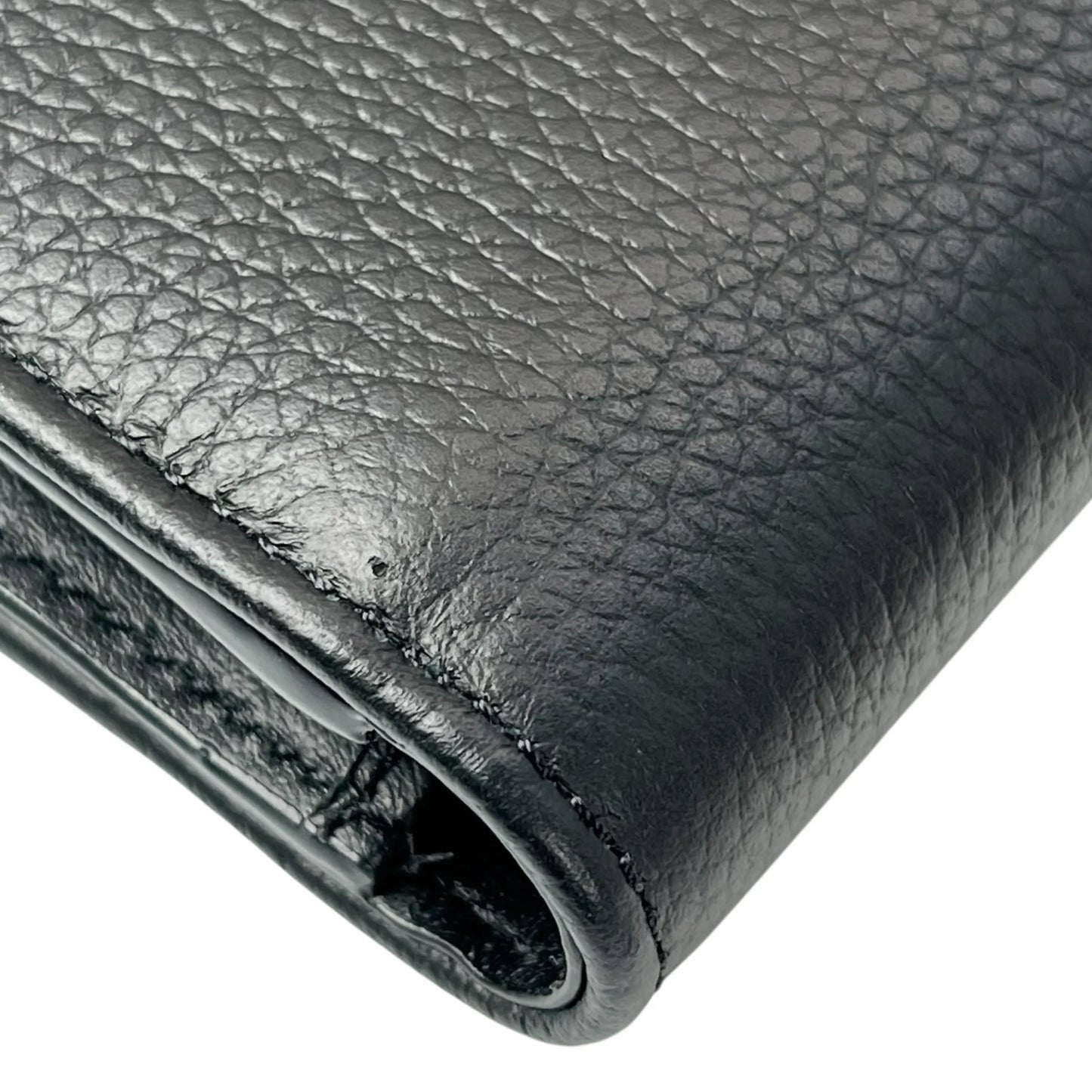 Dior Saddle Oblique Jacquard Calfskin Compact Wallet - Black 