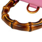 GUCCI Bamboo Mini Handbag Shoulder Bag Backpack - Pink 