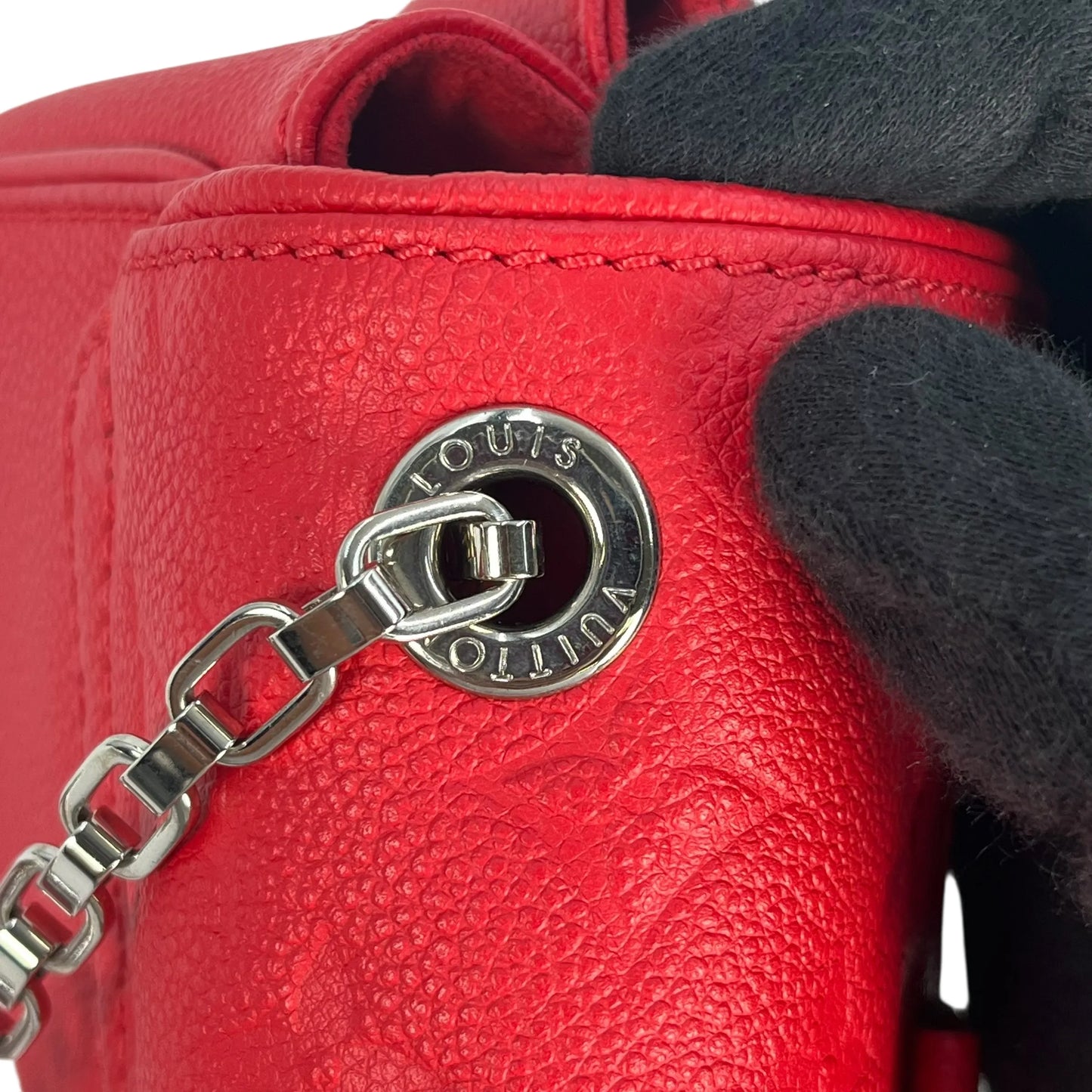 Louis Vuitton モノグラム アンプラント サンジェルマン BB ショルダーバッグ -  レッド