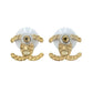 CHANEL CC Logo Earrings A20C - Metal 