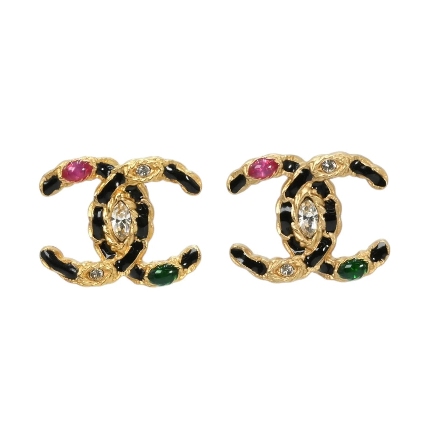 CHANEL CC Logo Earrings A20C - Metal 