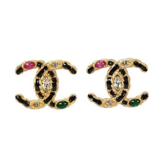CHANEL CC Logo Earrings A20C - Metal 
