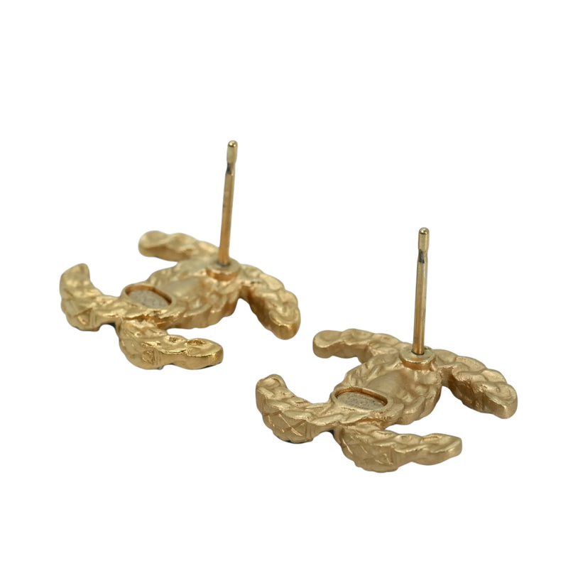 CHANEL CC Logo Earrings A20C - Metal 