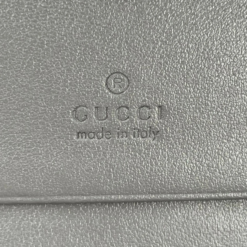 GUCCI GG Matelasse Bifold Compact Wallet - Gray 