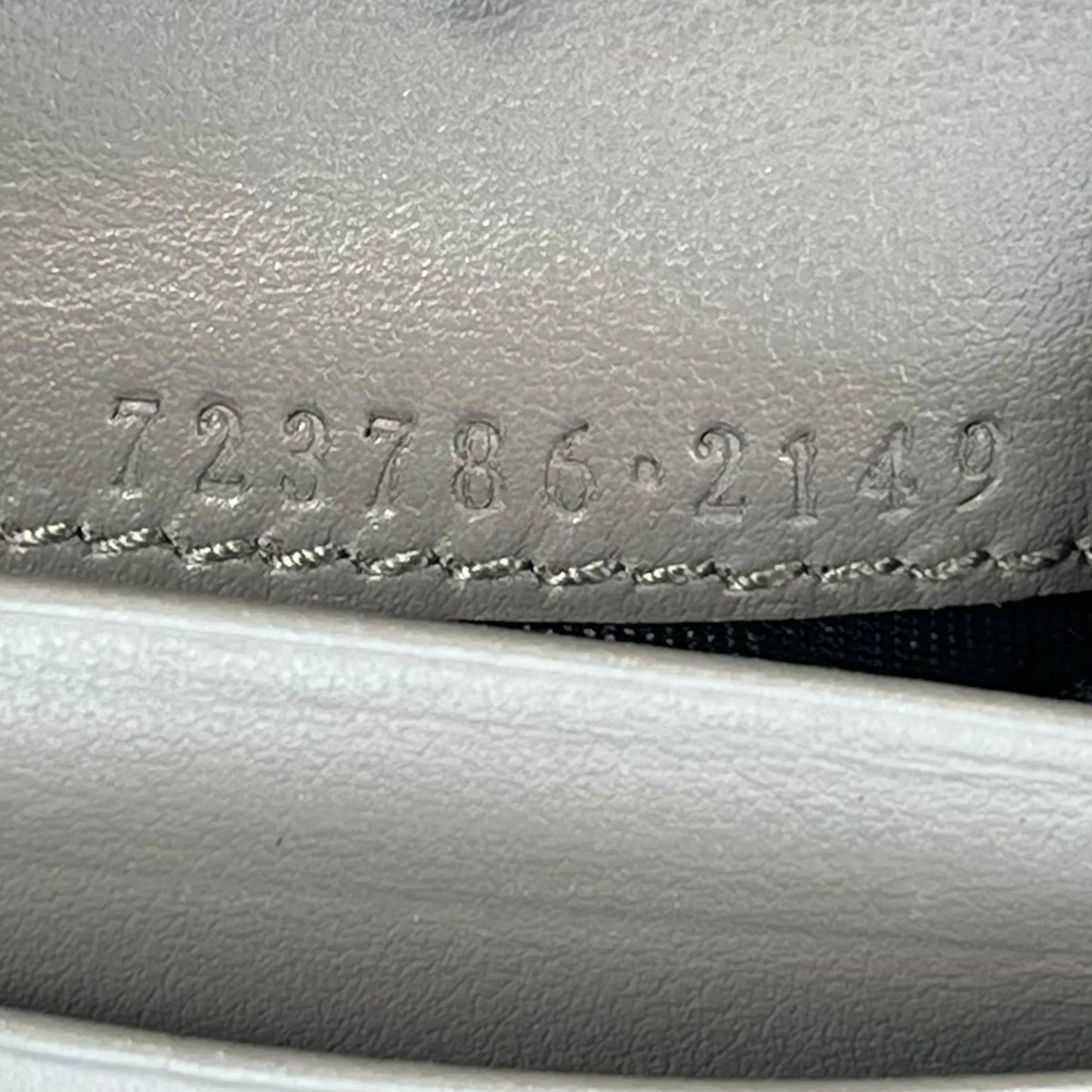 GUCCI GG Matelasse Bifold Compact Wallet - Gray 