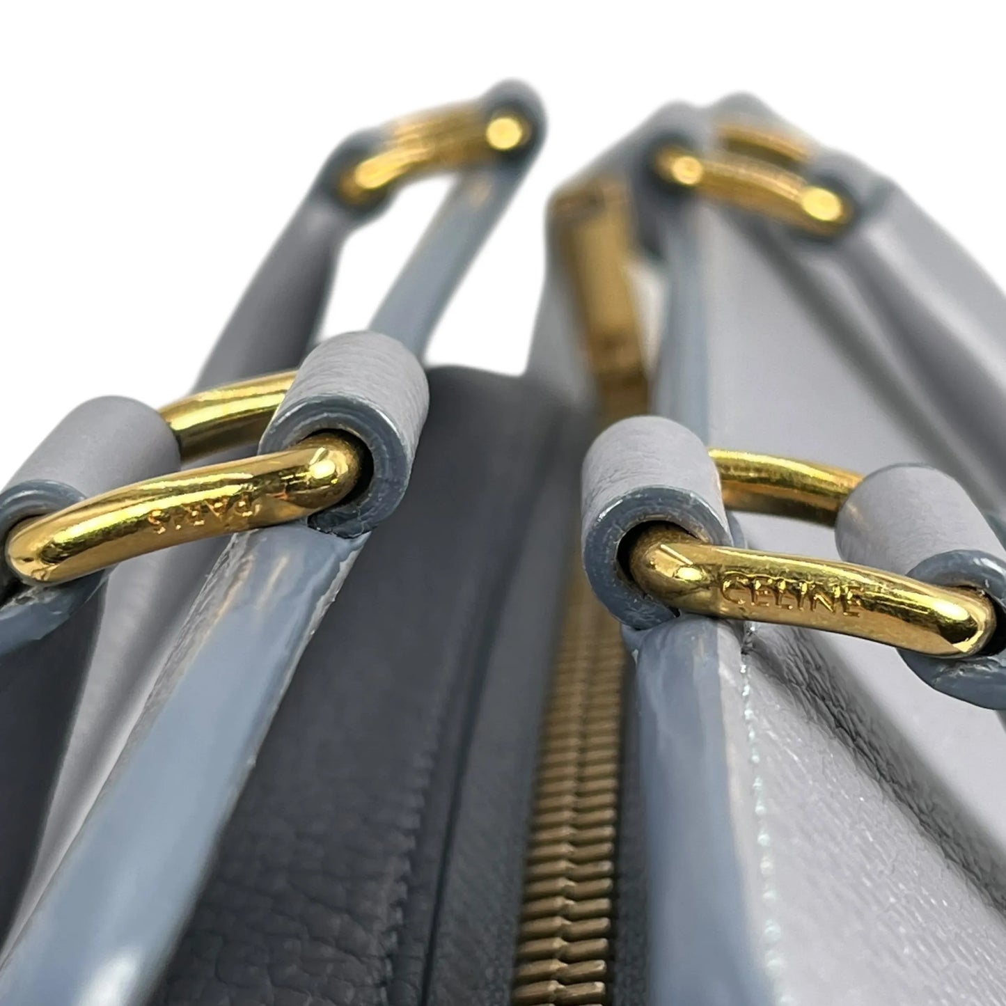 CELINE スモール カバス デ フランス カーフスキン - ハンドバッグ - ライトグレー