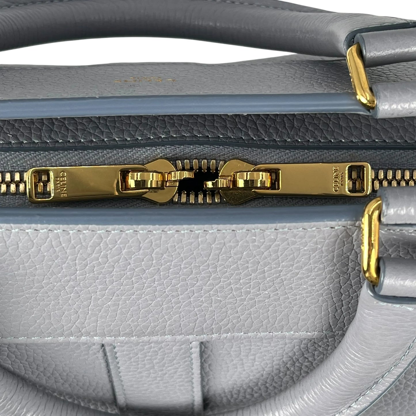 CELINE スモール カバス デ フランス カーフスキン - ハンドバッグ - ライトグレー