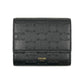 CELINE Triomphe Embossed Small Tri-Fold Compact Wallet - Black 