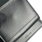 CELINE Triomphe Embossed Small Tri-Fold Compact Wallet - Black 
