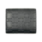 CELINE Triomphe Embossed Small Tri-Fold Compact Wallet - Black 