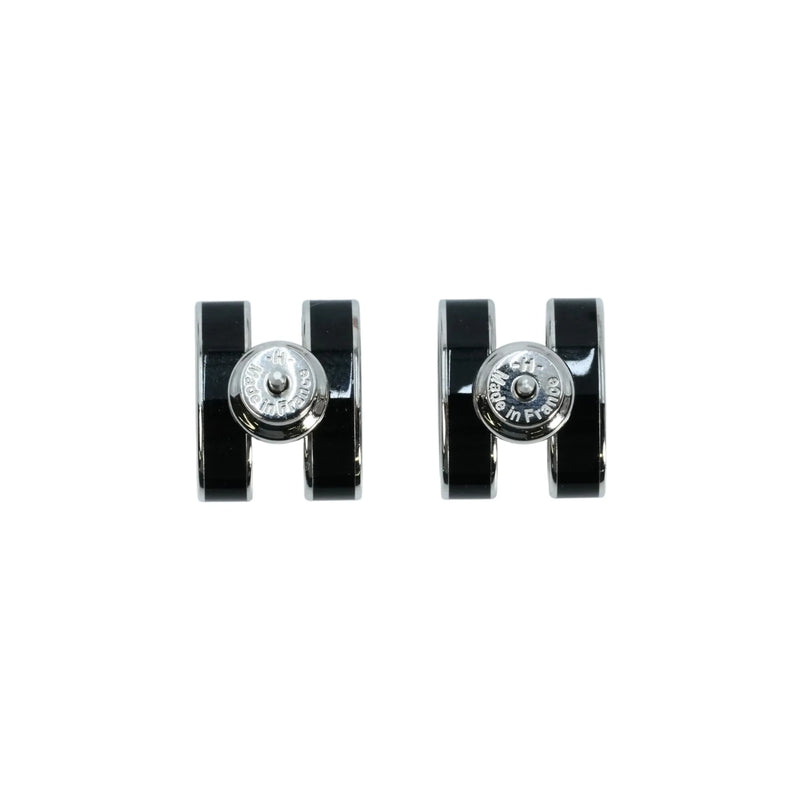 Hermès Pop Ash Earrings - Black - Metal - 34937 