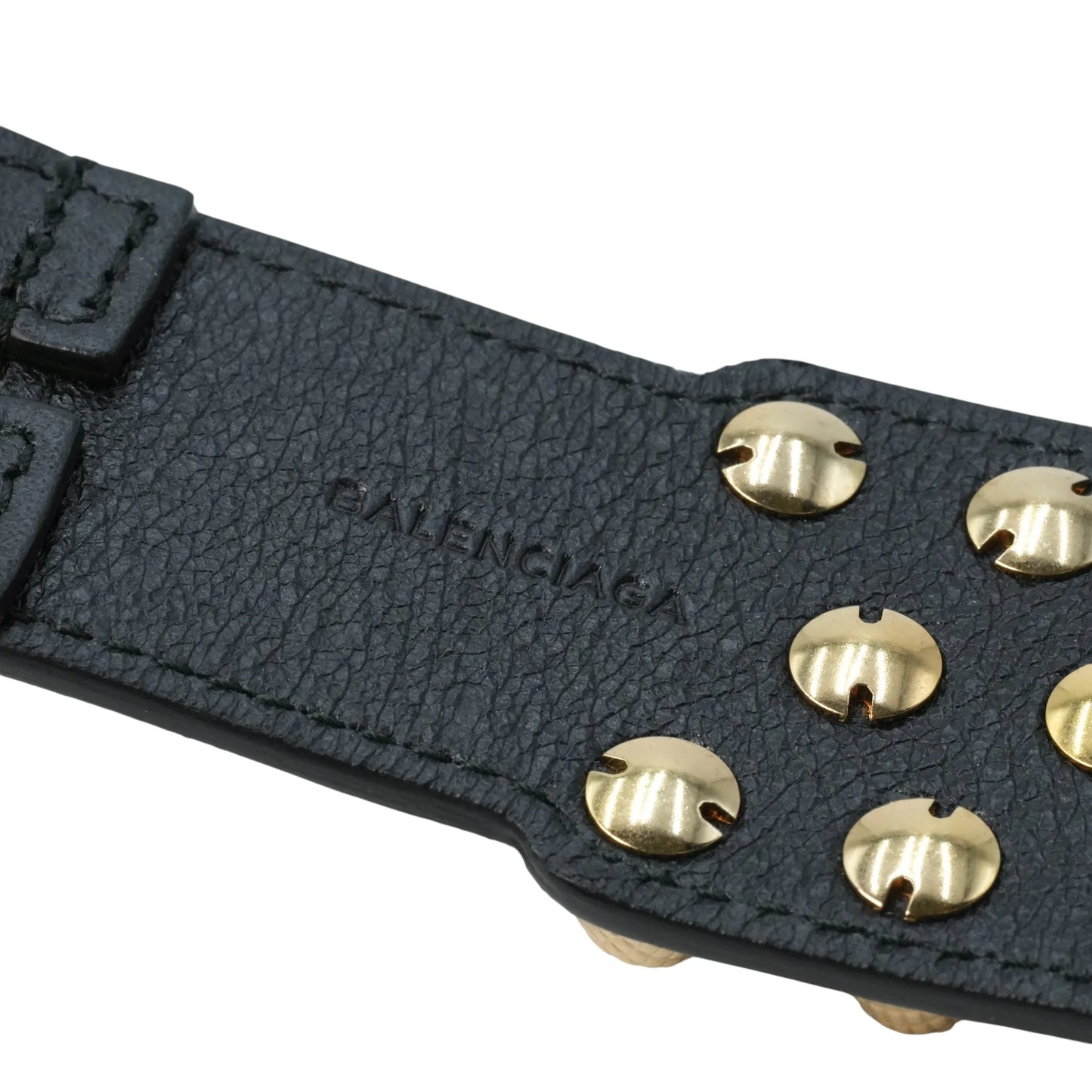 BALENCIAGA アリーナ スリーロウ GGH ブレスレット - ブラック