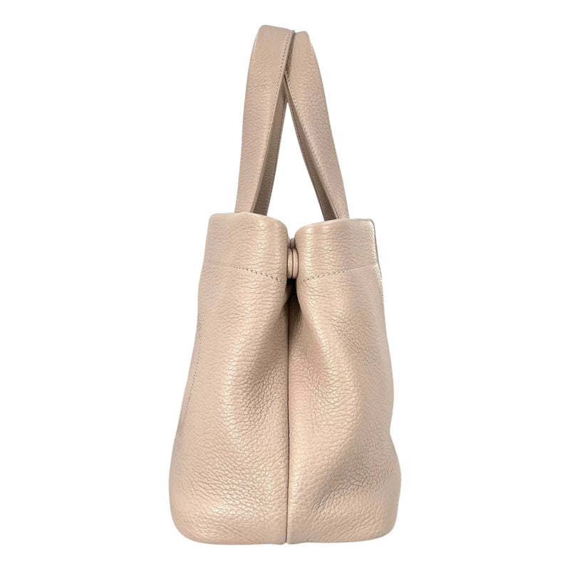PRADA Hand Bag Vitello Daino Leather - Baby Pink 