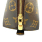 Louis Vuitton Monogram Canvas Trousses Demi-Lune Pouch - Brown - 34995 