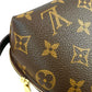 Louis Vuitton Monogram Canvas Trousses Demi-Lune Pouch - Brown - 34995 