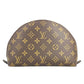 Louis Vuitton Monogram Canvas Trousses Demi-Lune Pouch - Brown - 34995 