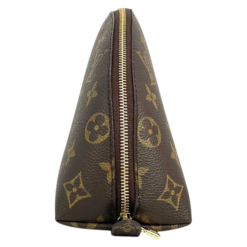 Louis Vuitton Monogram Canvas Trousses Demi-Lune Pouch - Brown - 34995 