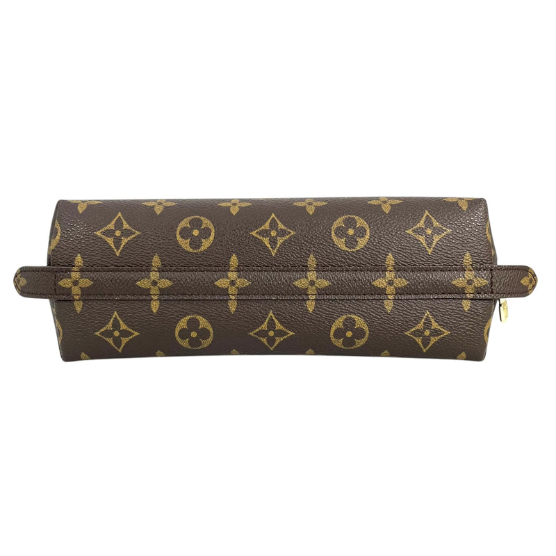 Louis Vuitton Monogram Canvas Trousses Demi-Lune Pouch - Brown - 34995 
