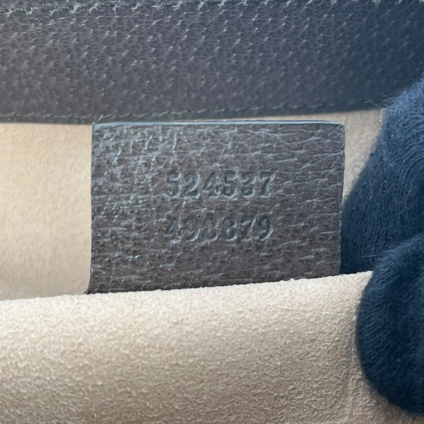 GUCCI オフディア GG スプリーム ラージ トートバッグ - ブラウン