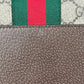 GUCCI オフディア GG スプリーム ラージ トートバッグ - ブラウン