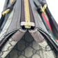GUCCI オフディア GG スプリーム ラージ トートバッグ - ブラウン