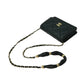 CHANEL 19 Lambskin Chain Wallet - Black 