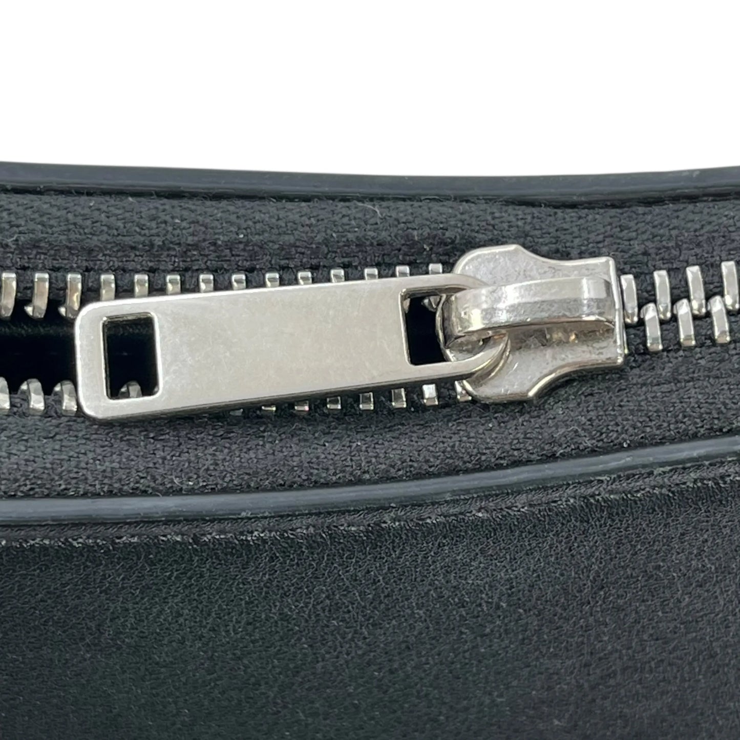 CELINE Ava Leather One-Shoulder Bag - Black 