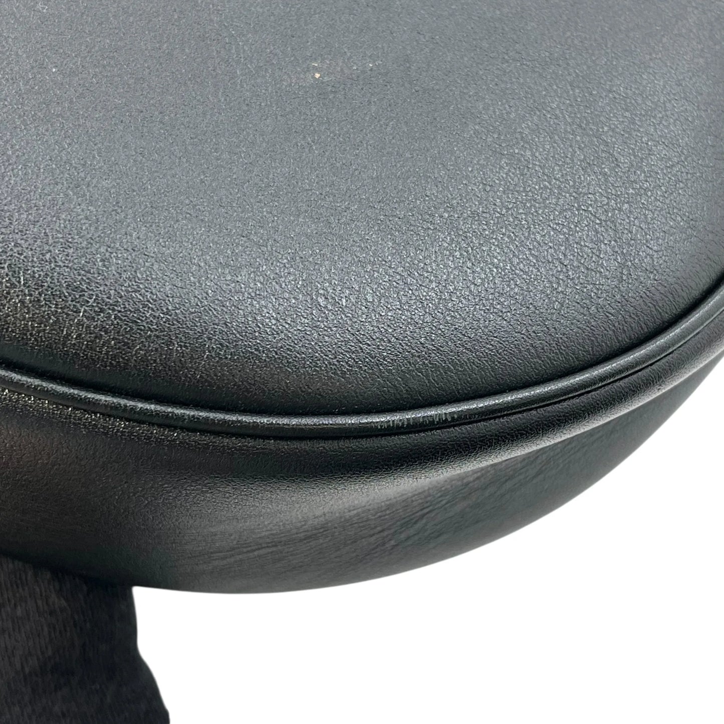 CELINE Ava Leather One-Shoulder Bag - Black 