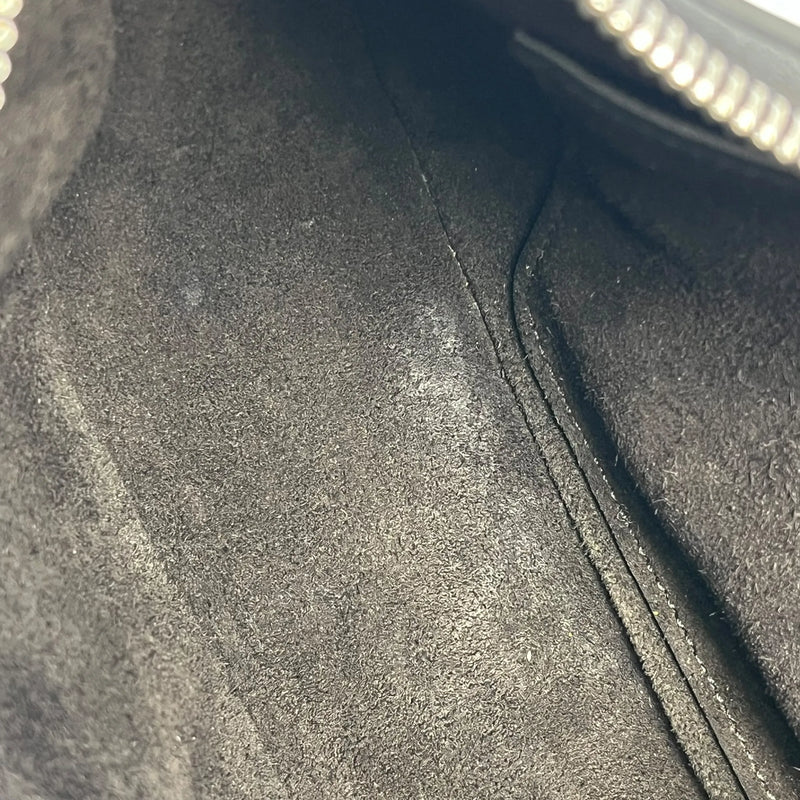 CELINE Ava Leather One-Shoulder Bag - Black 