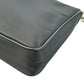 PRADA Re-Nylon Saffiano Leather Shoulder Bag - Black 