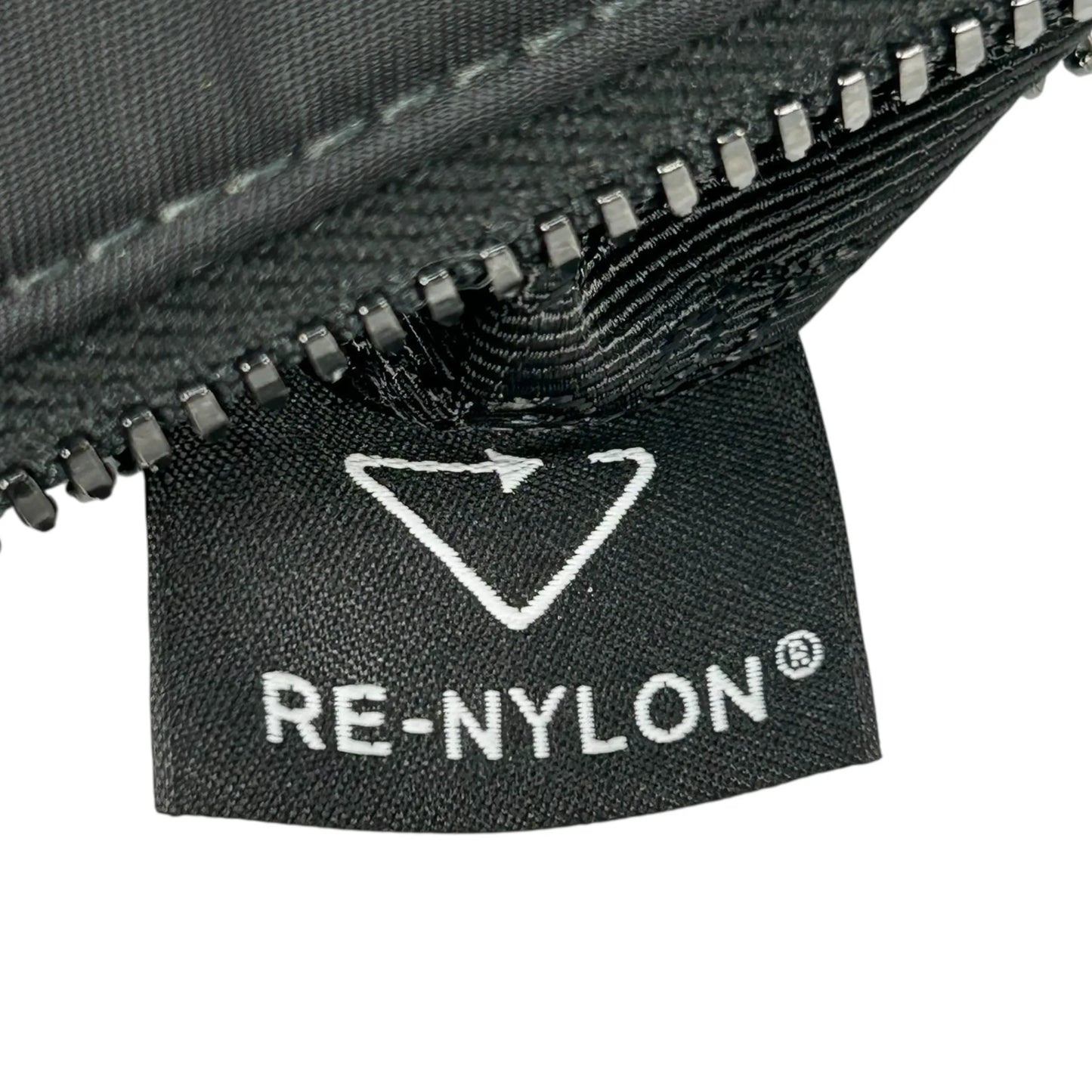 PRADA Re-Nylon Saffiano Leather Shoulder Bag - Black 