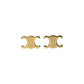 CELINE Triomphe Studs Earring - Metal 