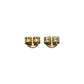 CELINE Triomphe Studs Earring - Metal 
