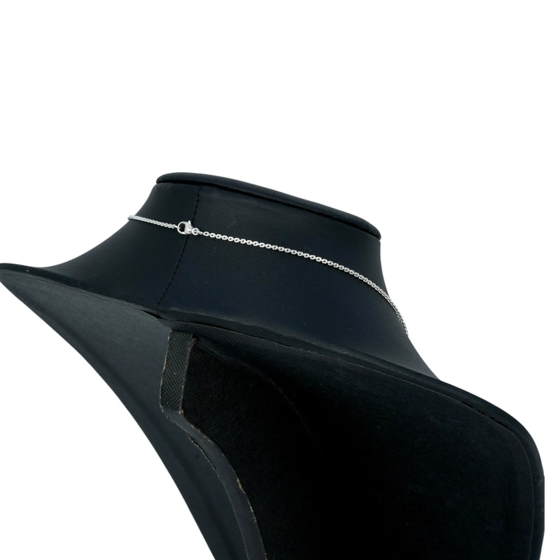 Louis Vuitton Lockit Pendant Necklace - Silver 