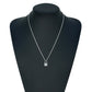 Louis Vuitton Lockit Pendant Necklace - Silver 