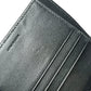 CELINE Lizard Small Flap Triomphe Compact Wallet - Black 