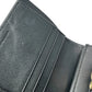 CELINE Lizard Small Flap Triomphe Compact Wallet - Black 