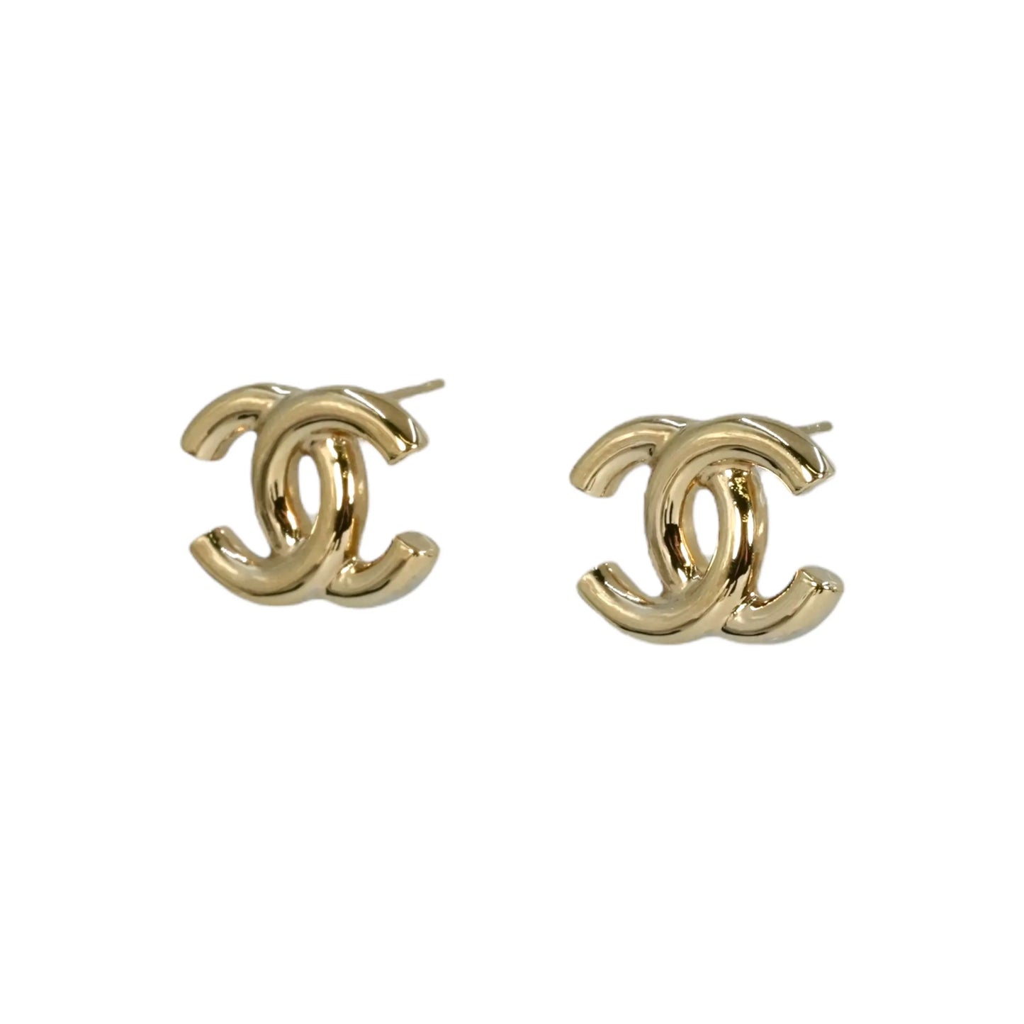 CHANEL CC Logo Earrings B25P - Metal 
