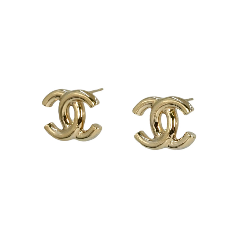 CHANEL CC Logo Earrings B25P - Metal 