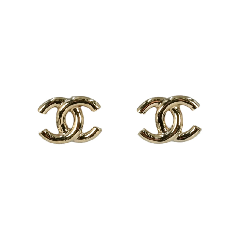 CHANEL CC Logo Earrings B25P - Metal 