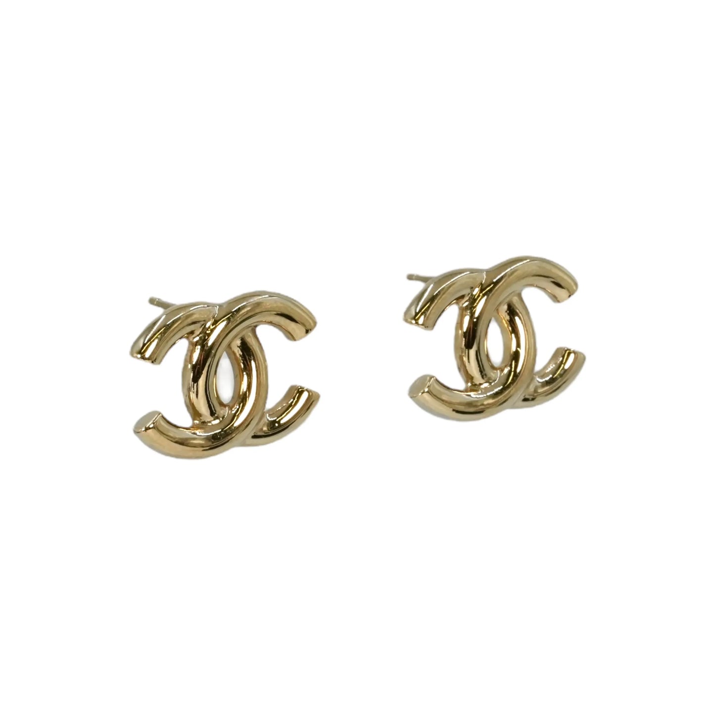 CHANEL CC Logo Earrings B25P - Metal 