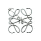 LOEWE Anagram Brooch - Metal - 35355 