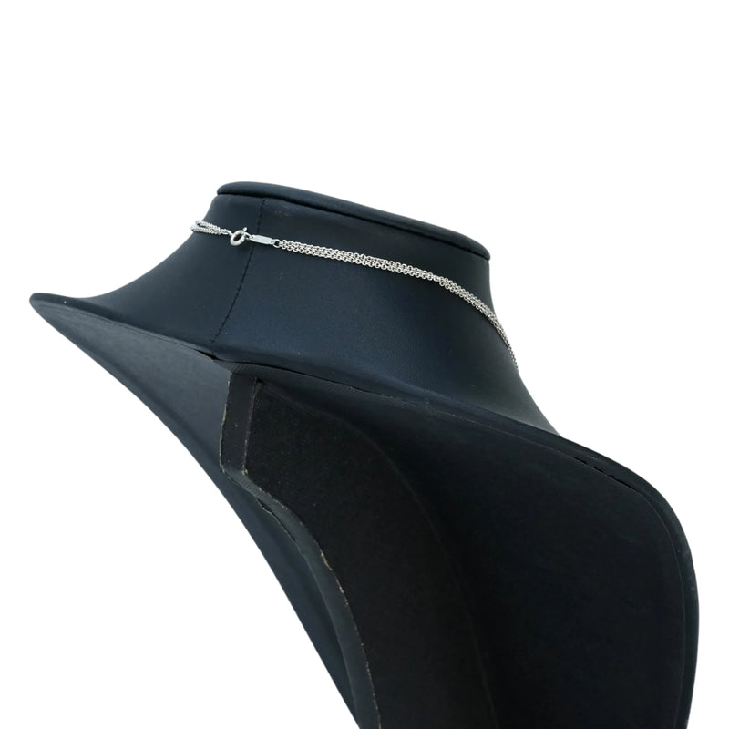 Tiffany &amp; Co Infinity Double Chain Necklace - SV925 