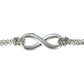Tiffany &amp; Co Infinity Double Chain Necklace - SV925 