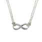 Tiffany &amp; Co Infinity Double Chain Necklace - SV925 