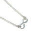 Tiffany &amp; Co Infinity Double Chain Necklace - SV925 