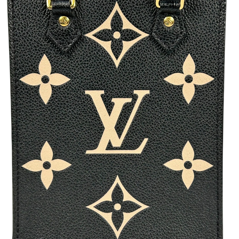 Louis Vuitton モノグラム アンプラント プティットサックプラ バイカラー ハンドバッグ ショルダーバッグ - ブラック - 35476
