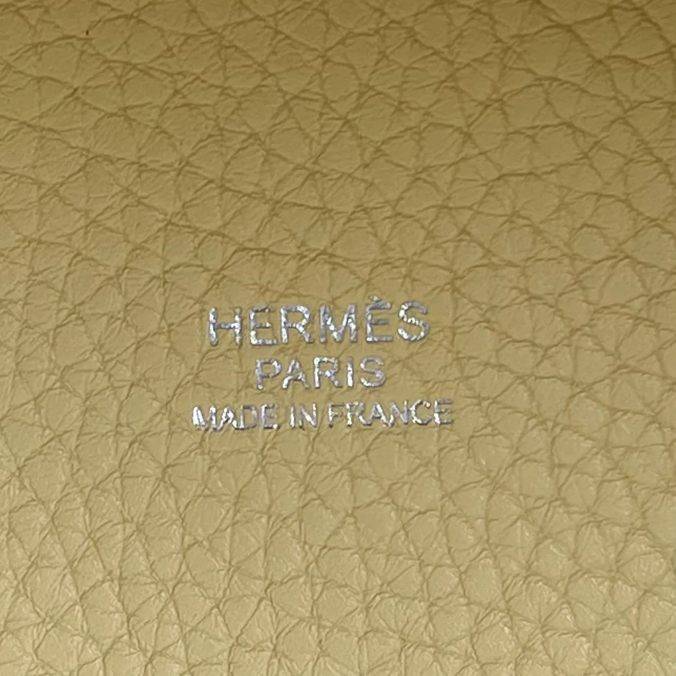 Hermès Picotin Lock PM Taurillon X Stamp (2016) Handbag - Yellow 